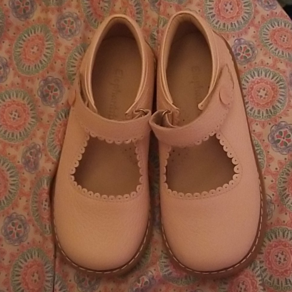 Girls Pink Elephantito shoes